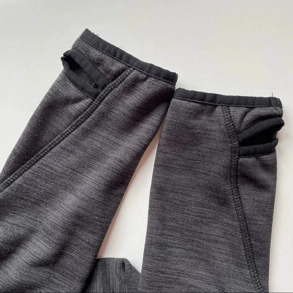 H&M Sport Fitted Fleece Gym Jacket in Dark Grey Marl Athletic Sportswear Size S - Picture 12 of 14